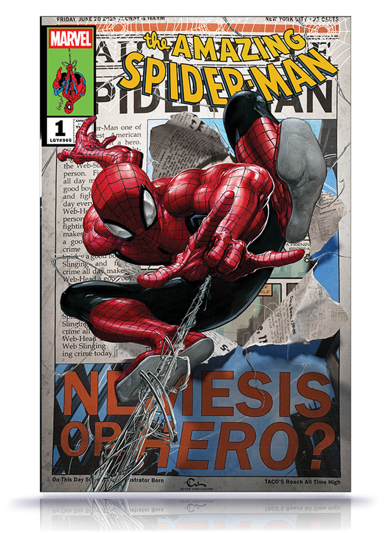 spider man dress PREORDER: Amazing Spider-Man No. 1 Trade Dress – Clayton Crain