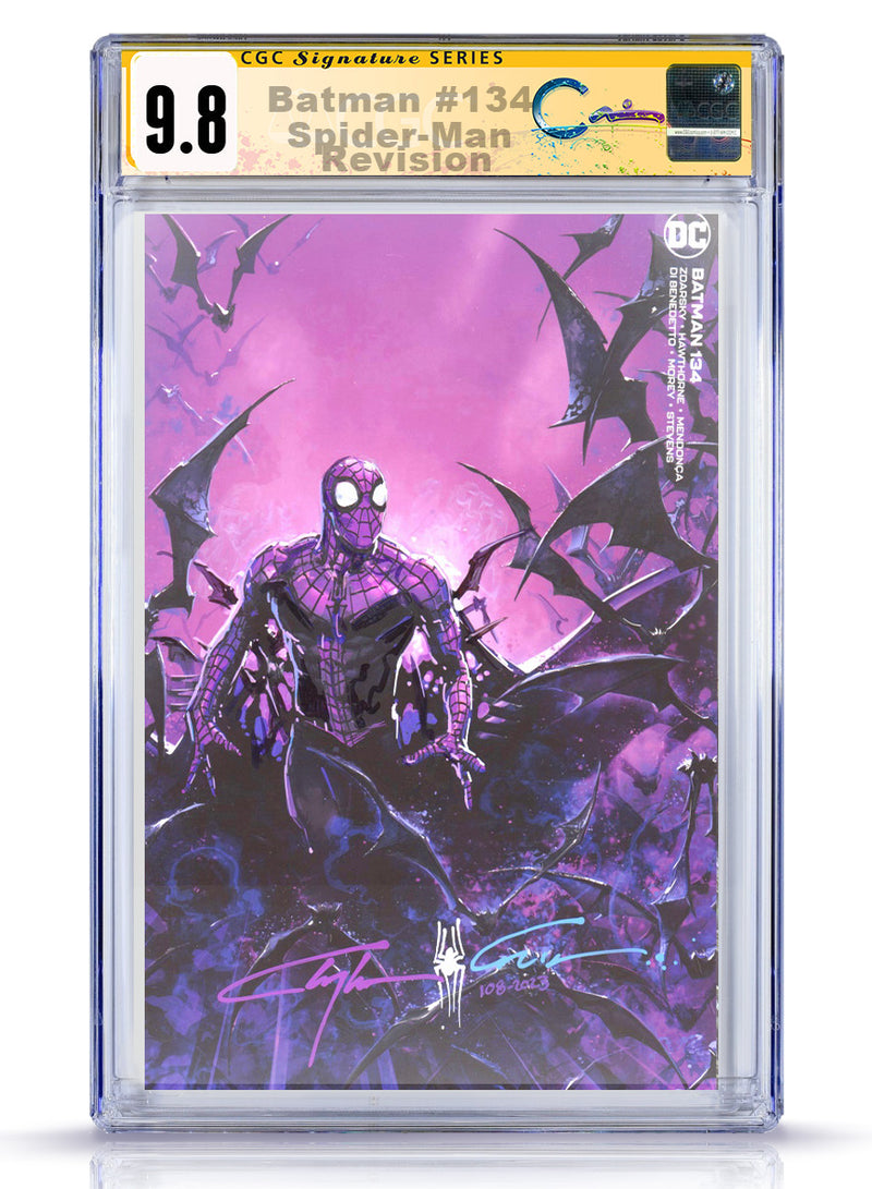 CGC Signature Series 9.8 Batman 134 Spider-Man Revision