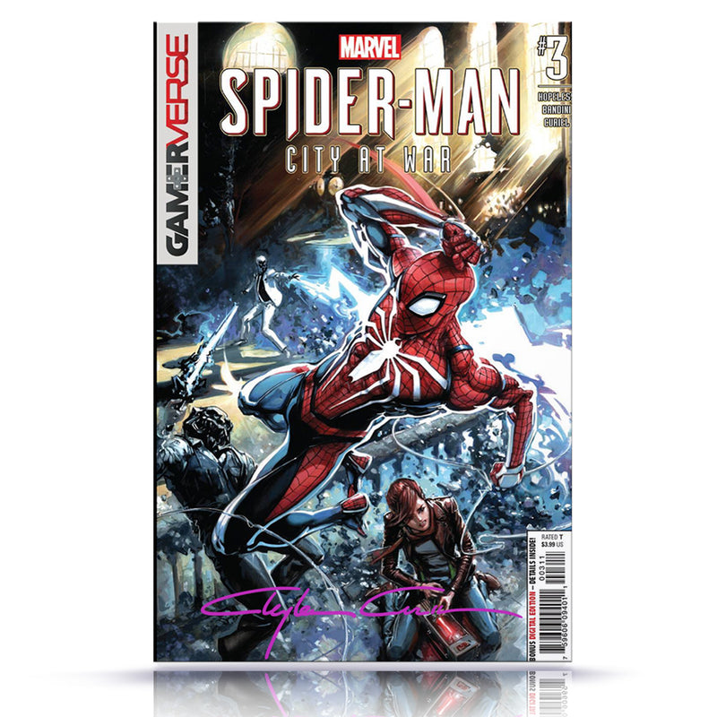 Infinity Signature w/coa Spider-Man City At War #3