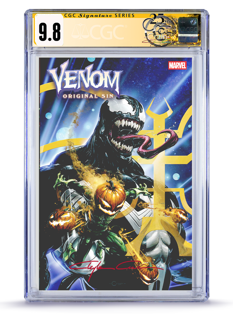 Venom Original Sin No. 1 Classic Signature 9.8 CGC Signature Venom Original Sin No. 1 Classic Signature 9.8 CGC Signature