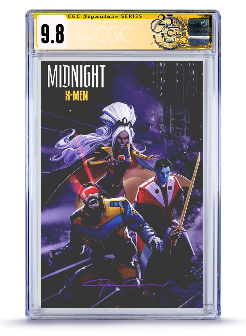 PREORDER: Midnight X-Men No.1 TRADE DRESS Classic Signature 9.8