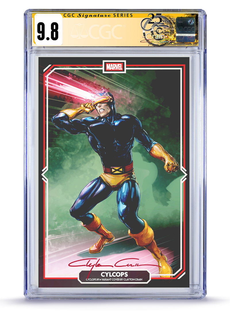 PREORDER:Cyclops No. 1 Classic Signature 9.8 CGC Signature Series