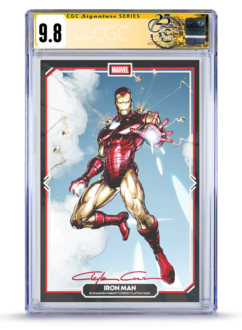 PREORDER: Iron Man No. 1 Classic Signature 9.8 CGC Signature