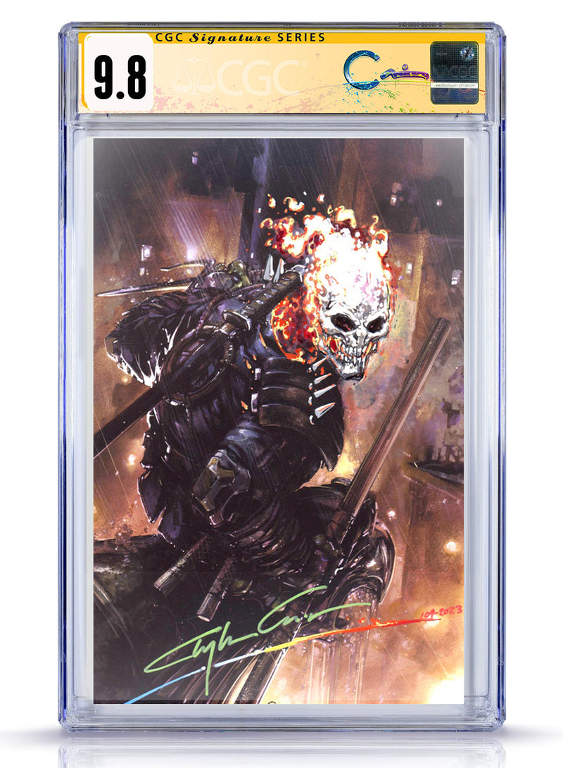 CGC Signature Series 9.8 The Last Ronin Ghost Rider Revision