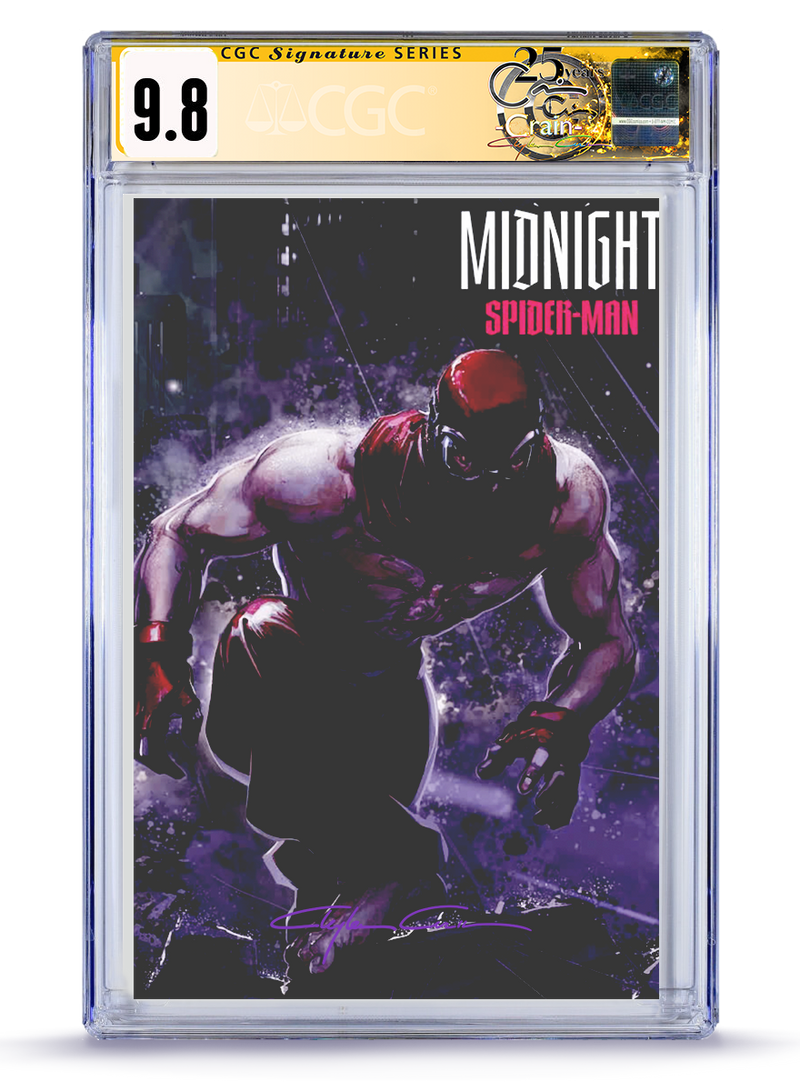 PREORDER: Midnight Spider-Man No.1 TRADE DRESS Classic Signature