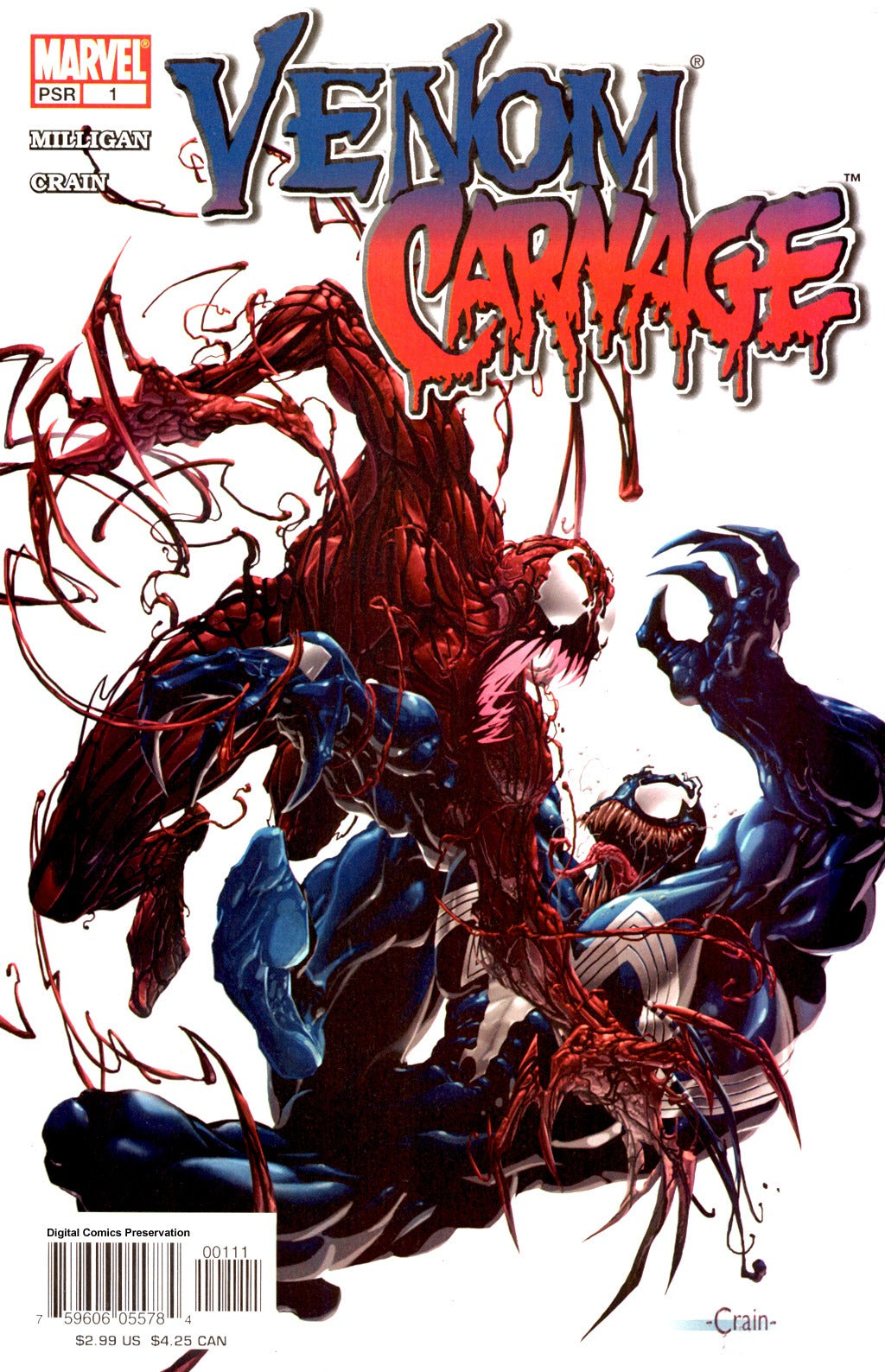 Venom Vs. Carnage Vol 1 1