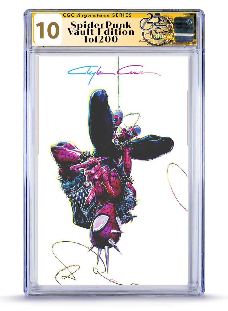 10 Vault Edition CGC Signature Series Spider-Punk Arms Race No. 1 Ltd 200