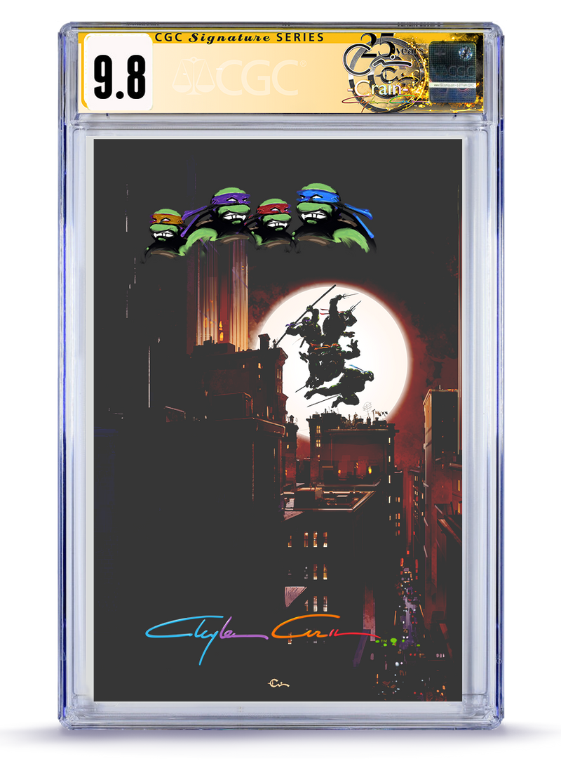 PREORDER: CGC Signature Series TURTLES Remark ONLY 1 TMNT No. 3 Limited to 180 w/coa