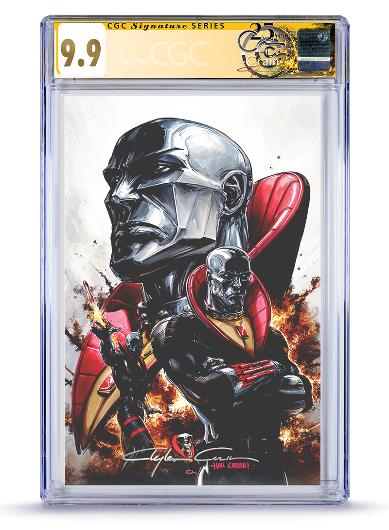 Cyber Monday Vault Event: CGC 9.9   GIJOE SIGNATURE Hail Cobra Remark LTD to 6  #306 Virgin Variant