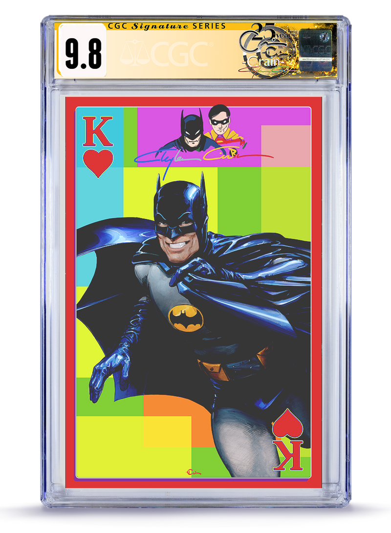 PREORDER: CGC Signature Series Batman 614 "Adam West" Ltd 475 Batman & Robin Remarque LTD to 6