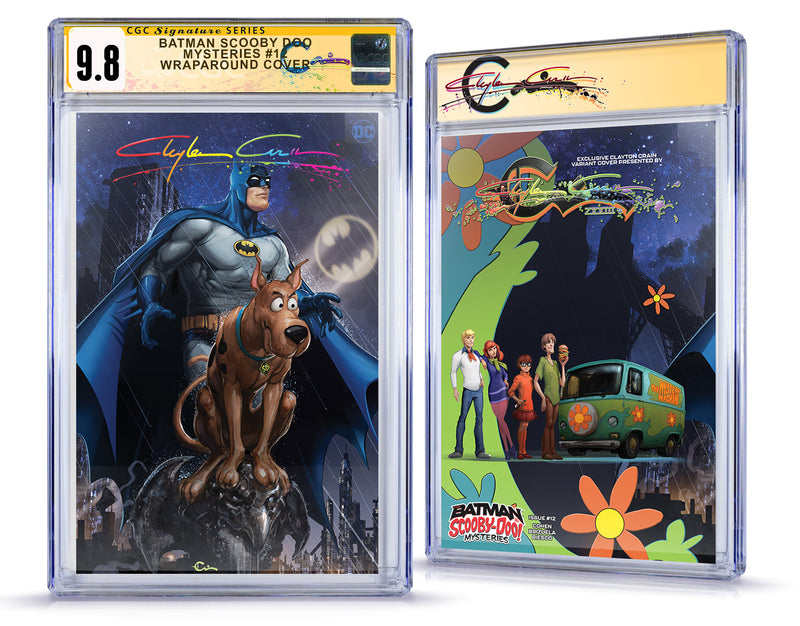 PREORDER CGC Signature Series Murder Infinity Signed Batman Scooby Doo Mysteries Wraparound Variant Limited to 600 Copies w/COA