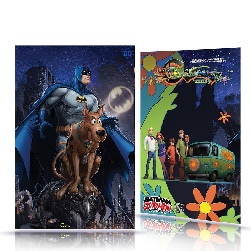 PREORDER Batman Scooby Doo Mysteries Wraparound Variant Limited to 600 Copies w/COA