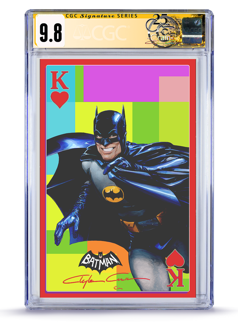 PREORDER: CGC Signature Series Batman 614 "Adam West" Ltd 475 Logo Remarque