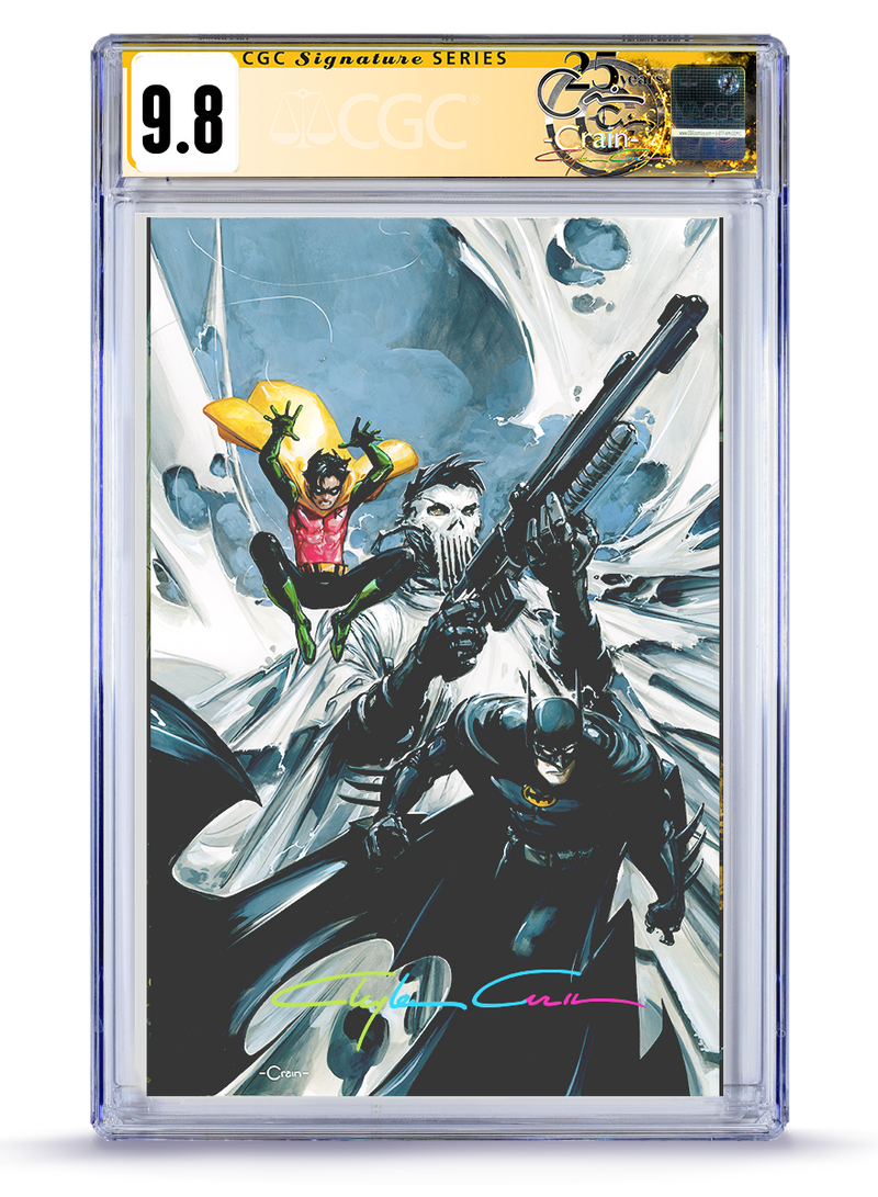 CGC Signature Series Infinity   Signed  PREORDER: Trade Dress ROBIN & BATMAN JASON TODD #3 (OF 3) CVR