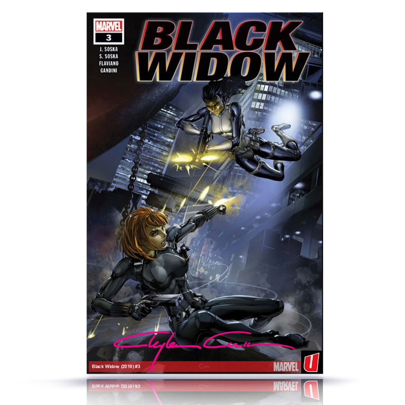 Classic Signature  w/ COA Black Widow #3