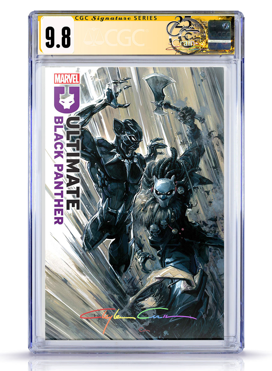 CGC Signature Series Ultimate Black Panther No. 5 – Clayton CGC Signature Series Ultimate Black Panther No. 5 – Clayton