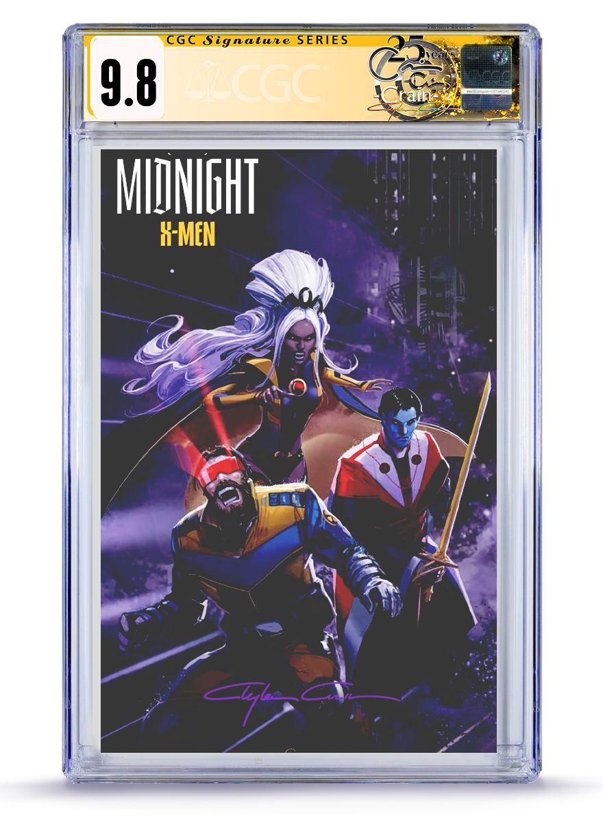 PREORDER: Midnight X-Men No.1 TRADE DRESS Classic Signature 9.8