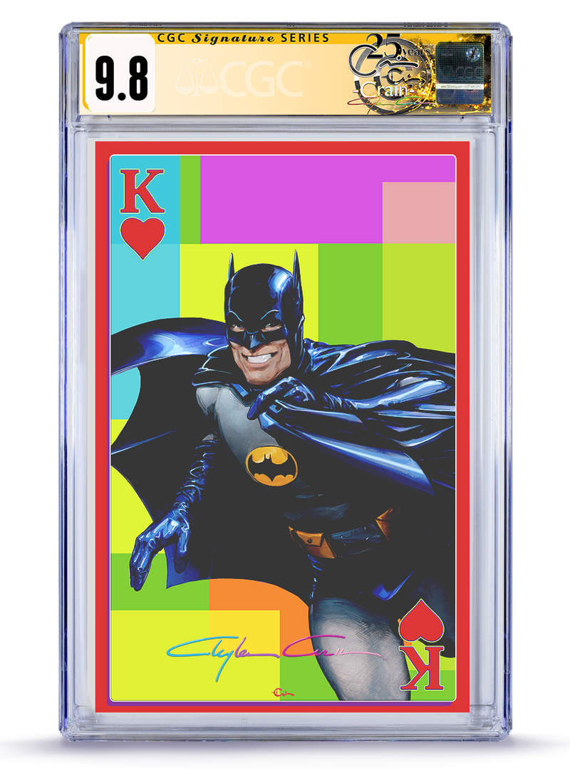 PREORDER: CGC Signature Series Batman 614 "Adam West" Ltd 475 Cotton Candy Signature