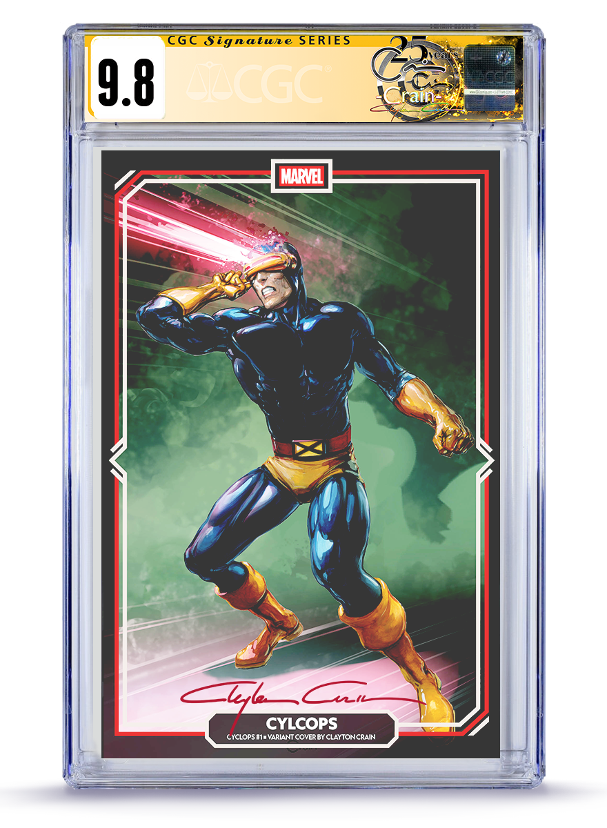 PREORDER:Cyclops No. 1 Classic Signature 9.8 CGC Signature Series