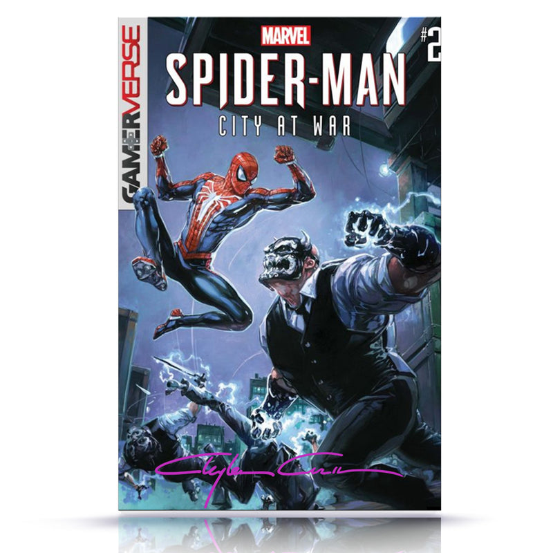 Infinity Signature w/coa Spider-Man City At War #2