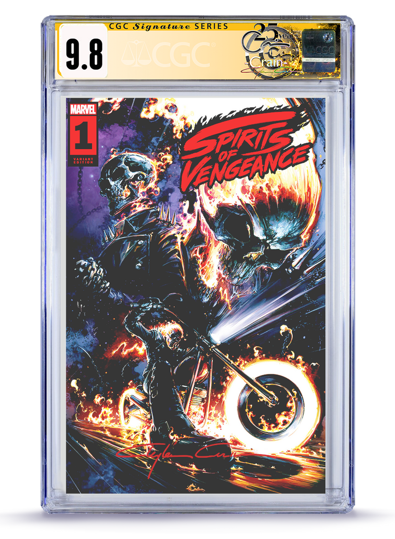 PREORDER: CGC  Spirits of Vengeance No. 1 Trade Classic Signature