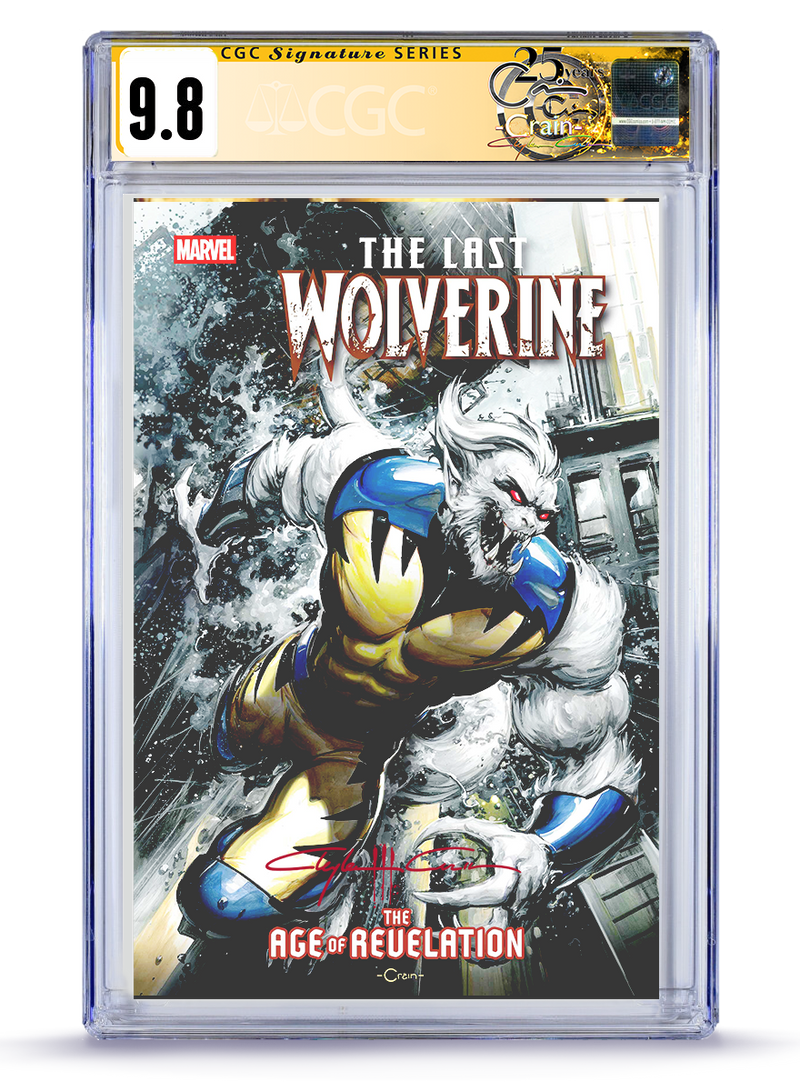 PREORDER: The Last Wolverine  Wolverine  No. 1  Claws Out Signature 9.8 CGC Signature Series