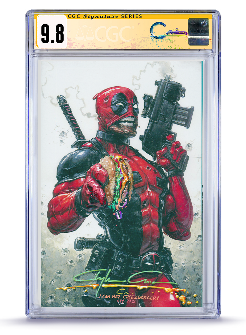 9.8 CGC  Deadpool Nerdy 30 No. 1 Revision