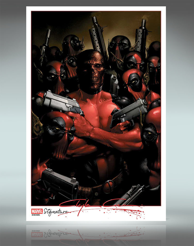 PREORDER: Marvel Signature 11x17 Print Deadpool 2 – Clayton Crain