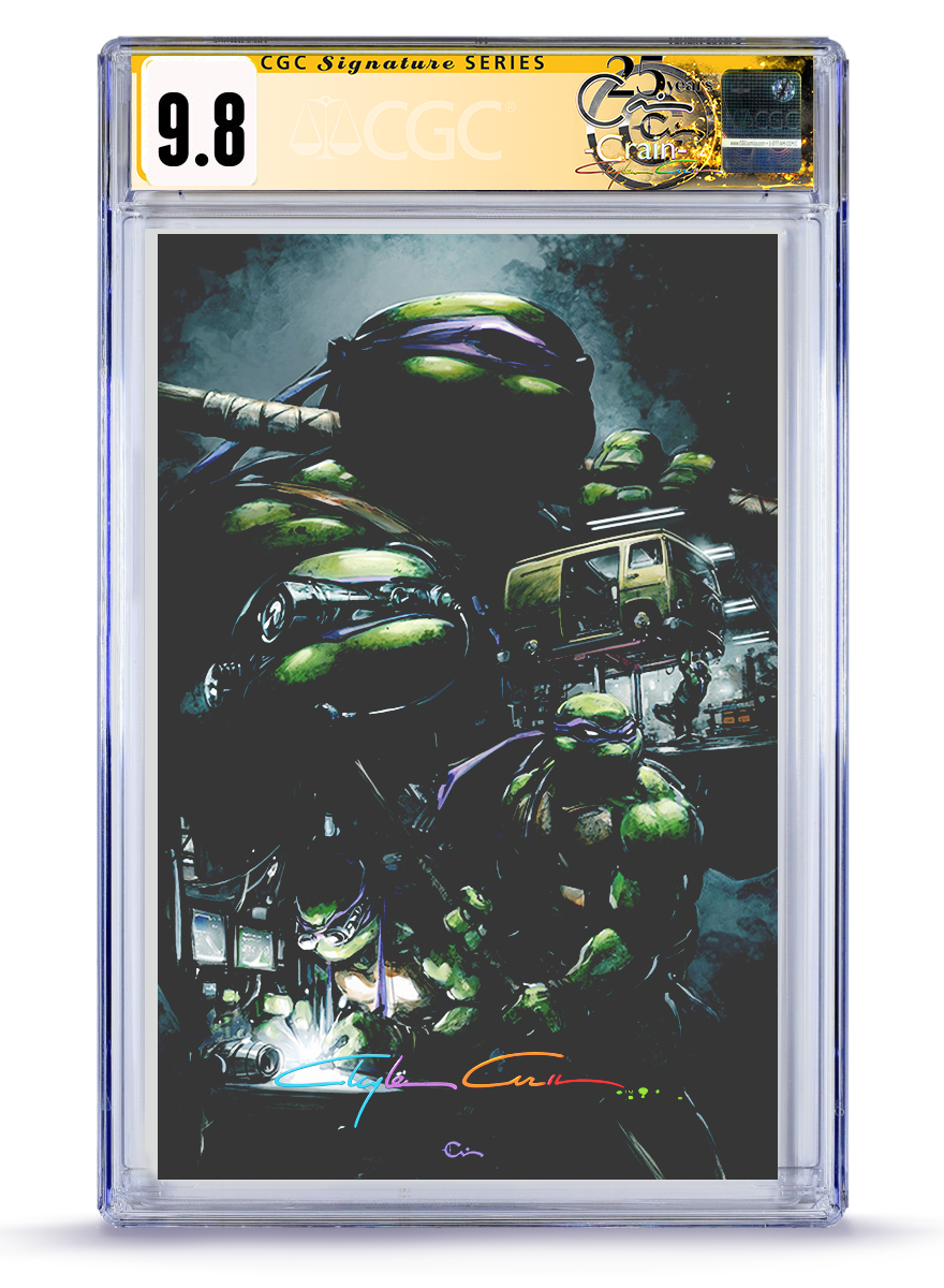 PREORDER: TMNT No. 9 Donatello CGC Signature Series 9.8