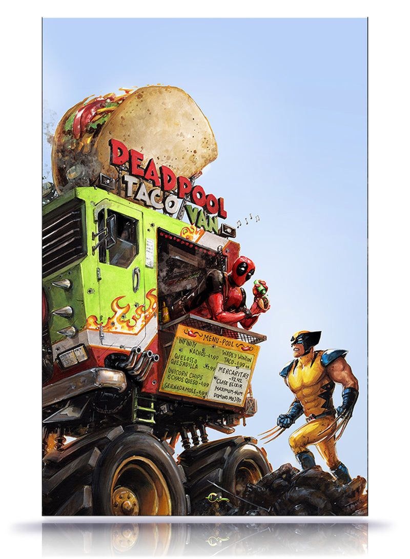 PREORDER:  Deadpool & Wolverine:"999 Problems But A Taco Aint One"