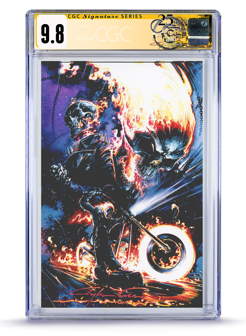 PREORDER: CGC Fired Up Murder Signature  Remark  Spirits of Vengeance No. 1 Virgin