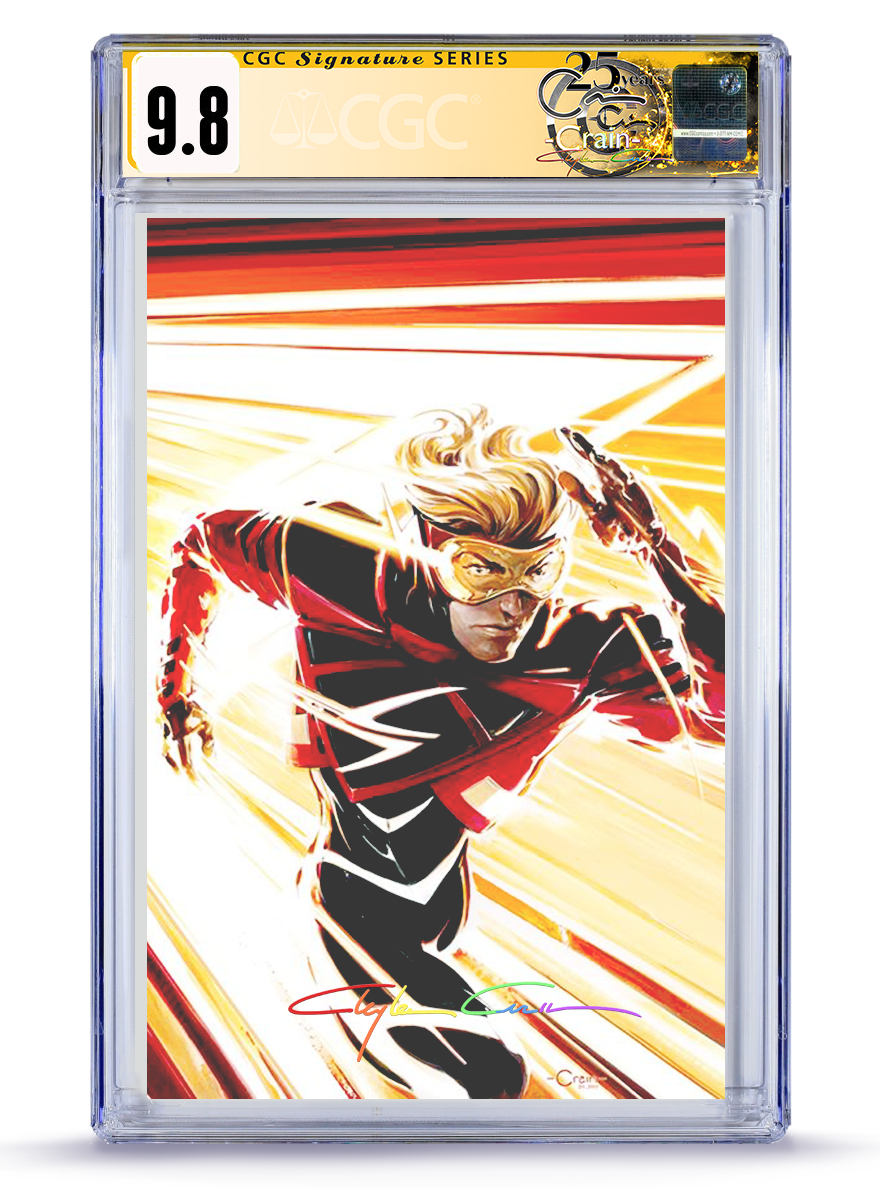 速くおよび自由な Infinity Series Signature CGC (3Color) PREORDER Signed アメコミ