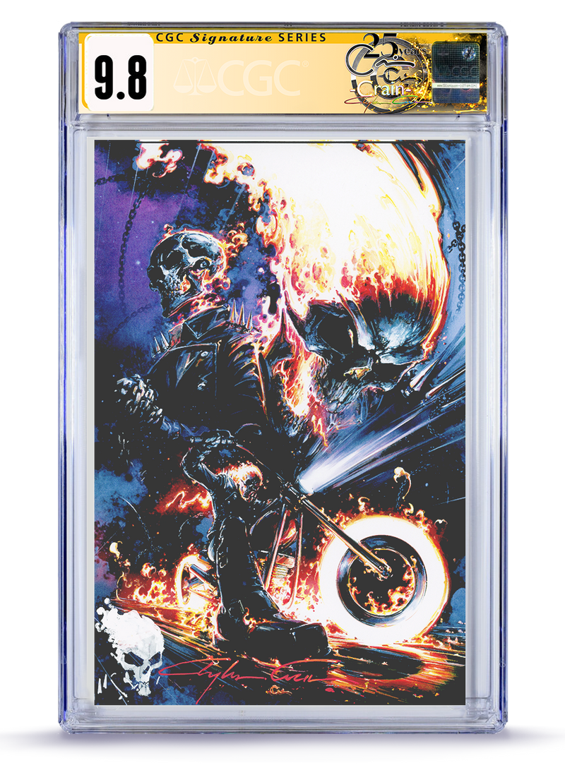 PREORDER: CGC Ghost Rider Remark   Spirits of Vengeance No. 1 Virgin