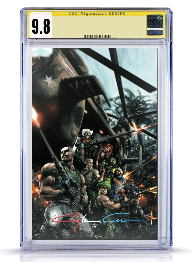 PREORDER: CGC Patriotic Signature GIJOE #317 Virgin Variant Limited to 242 Copies w/COA