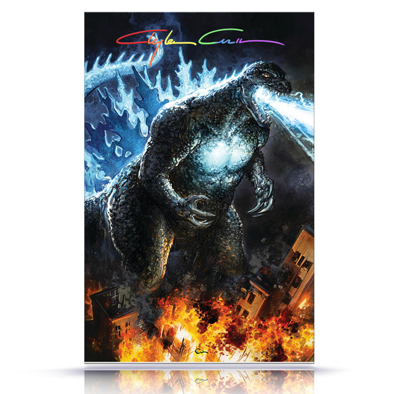 Infinity Signed Godzilla Rivals Biollante vs Destoroyah VIRGIN COVER LIMITED RELEASE OF 500