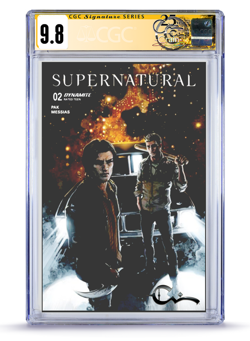 PREORDER: Supernatural  No. 2  Gothic Signature 9.8 CGC Signature Series