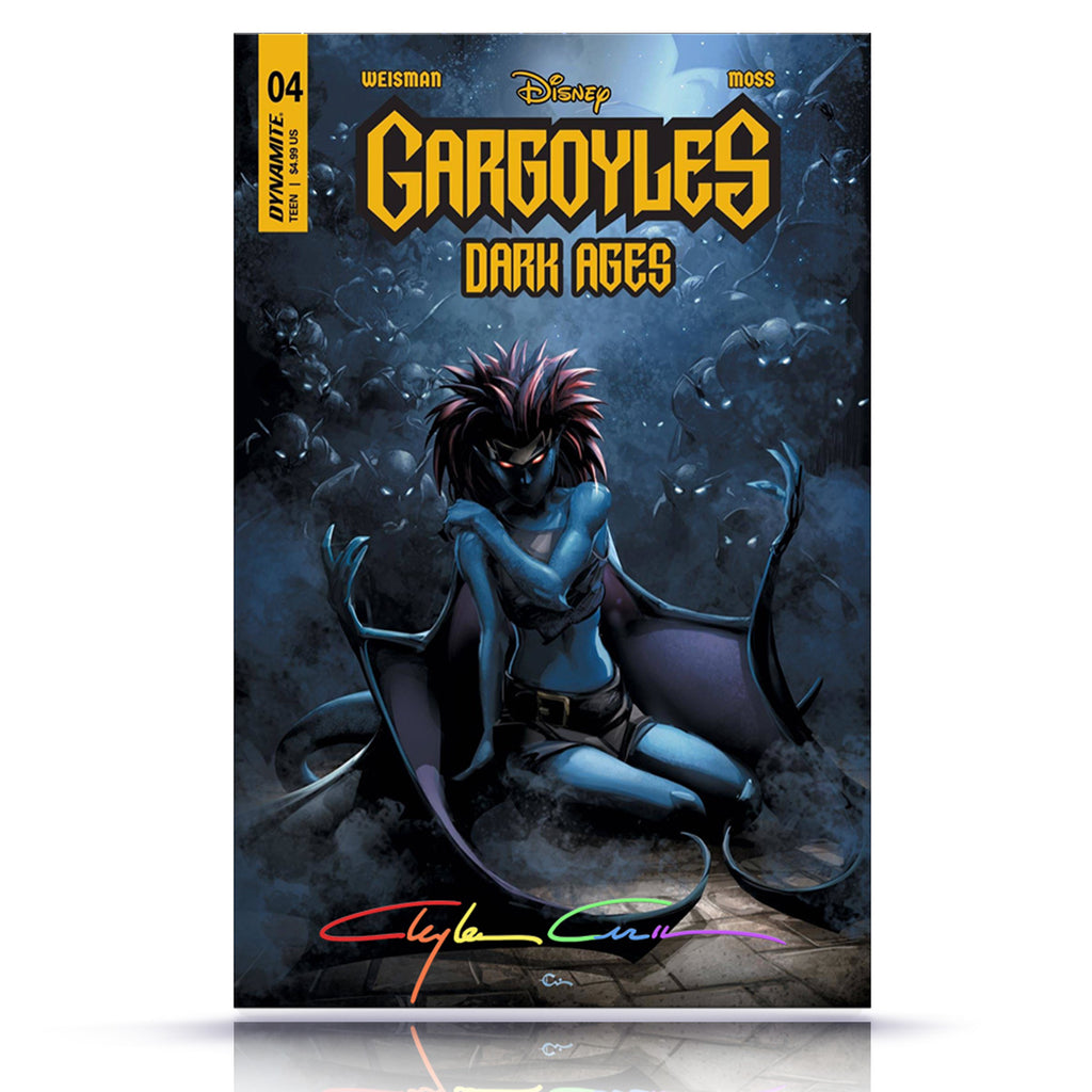 SIGNED W/ COA PREORDER: GARGOYLES DARK AGES #4 CRAIN COVER
