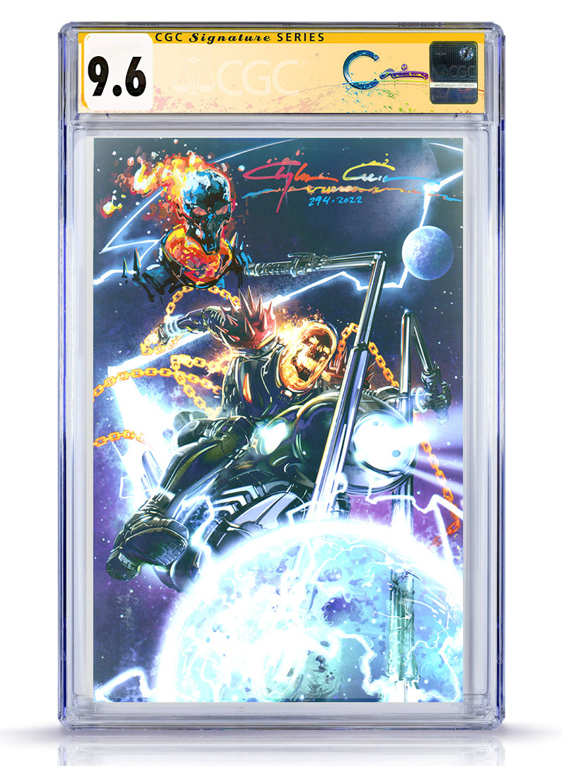 Remarked CGC 9.6  Revenge of the Cosmic Ghost Rider Infinity Signed
