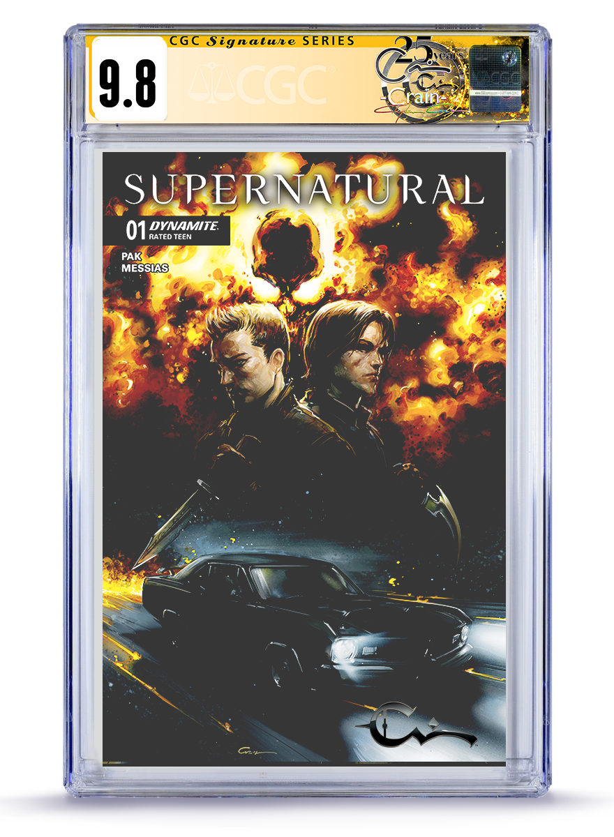PREORDER: Supernatural  No. 1  Gothic Signature 9.8 CGC Signature Series