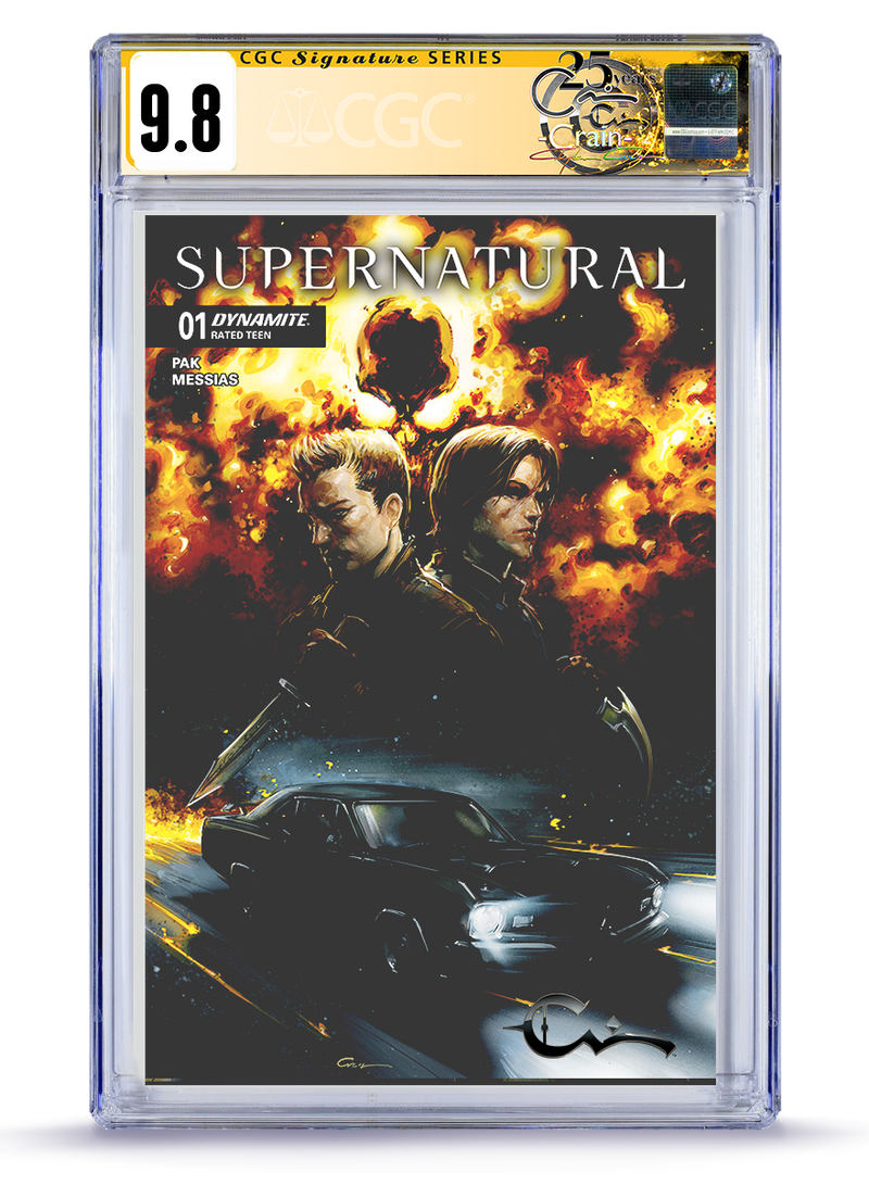 PREORDER: Supernatural  No. 1  Gothic Signature 9.8 CGC Signature Series