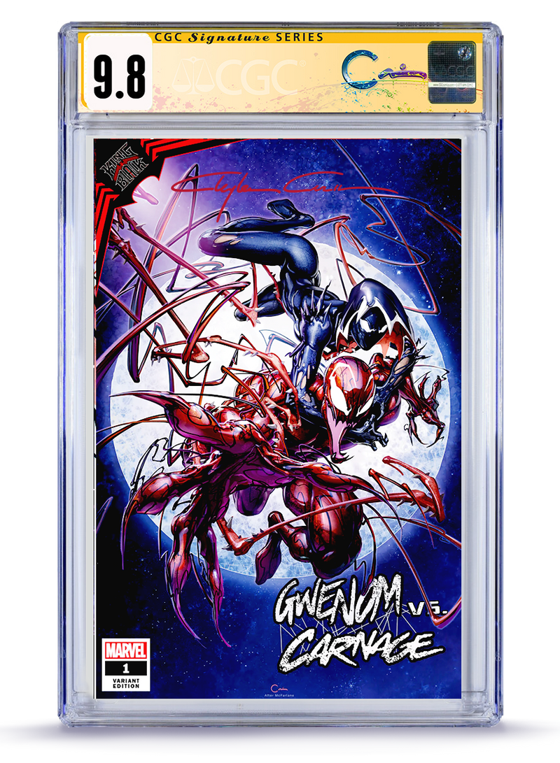 9.8 Gwenom vs. Carnage Trade Dress No. 1 Classic Signature