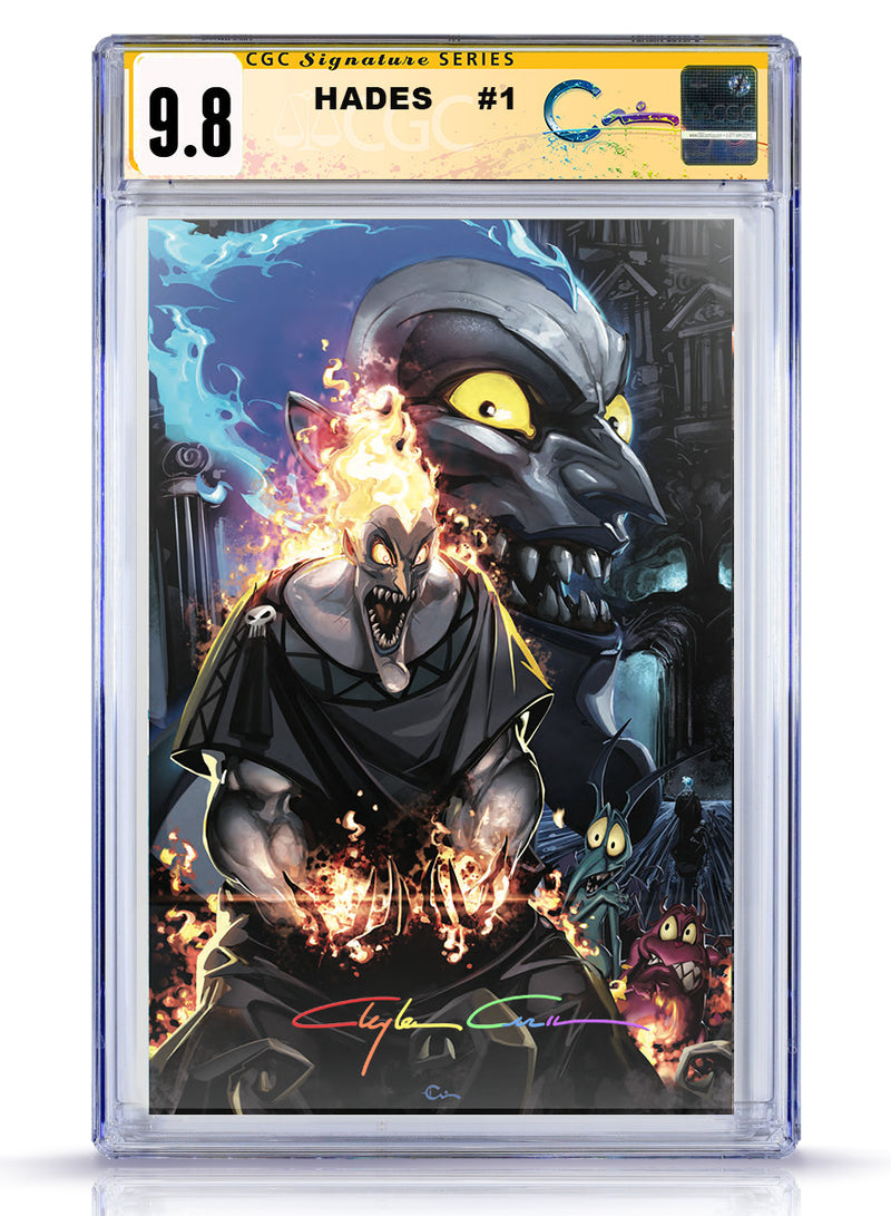 CGC Virgin Infinity  Signed  Hades #1 Set Limited to 250