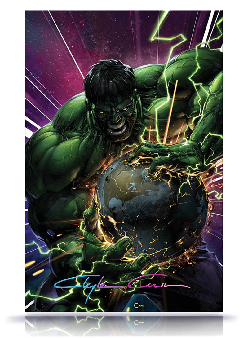 Hulk No. 1 Virgin Cover Infinity Signed w/COA