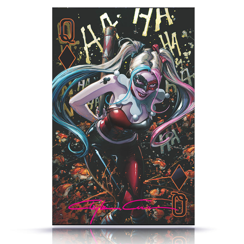 Classic Signature w/COA Harley Quinn Masquerade Virgin Variant Limited to 444 Copies