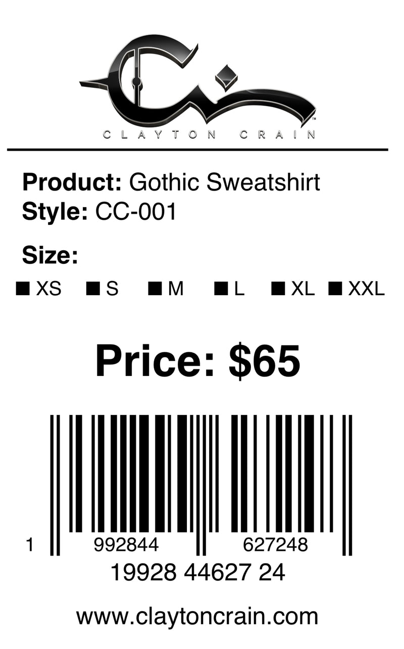 Official Clayton Crain: Gothic Signature Crew