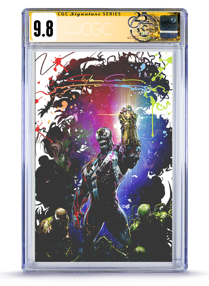 PREORDER: CGC Signature Infinity Murdered Revision  Marvel Zombies Red Band No. 3 Prelude to Power Variant All Art Ltd 500 w/COA