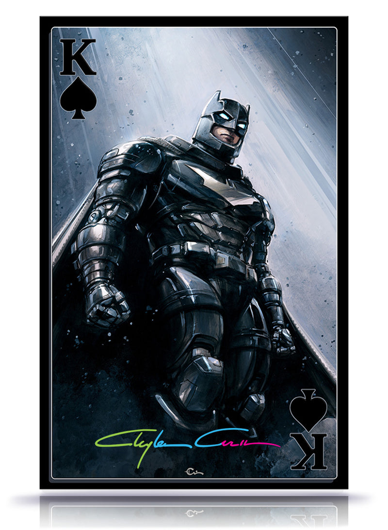 PREORDER:SDCC Batman 614  "Armored Batman"  Ltd 450 Infinity (Three Color) Signature w/COA