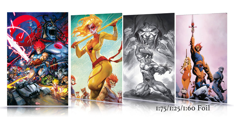 PreOrder: Incentive 4 Pack Thundercats #1 Virgin Variant/Crain/Tao/LeeChung/Parrillo