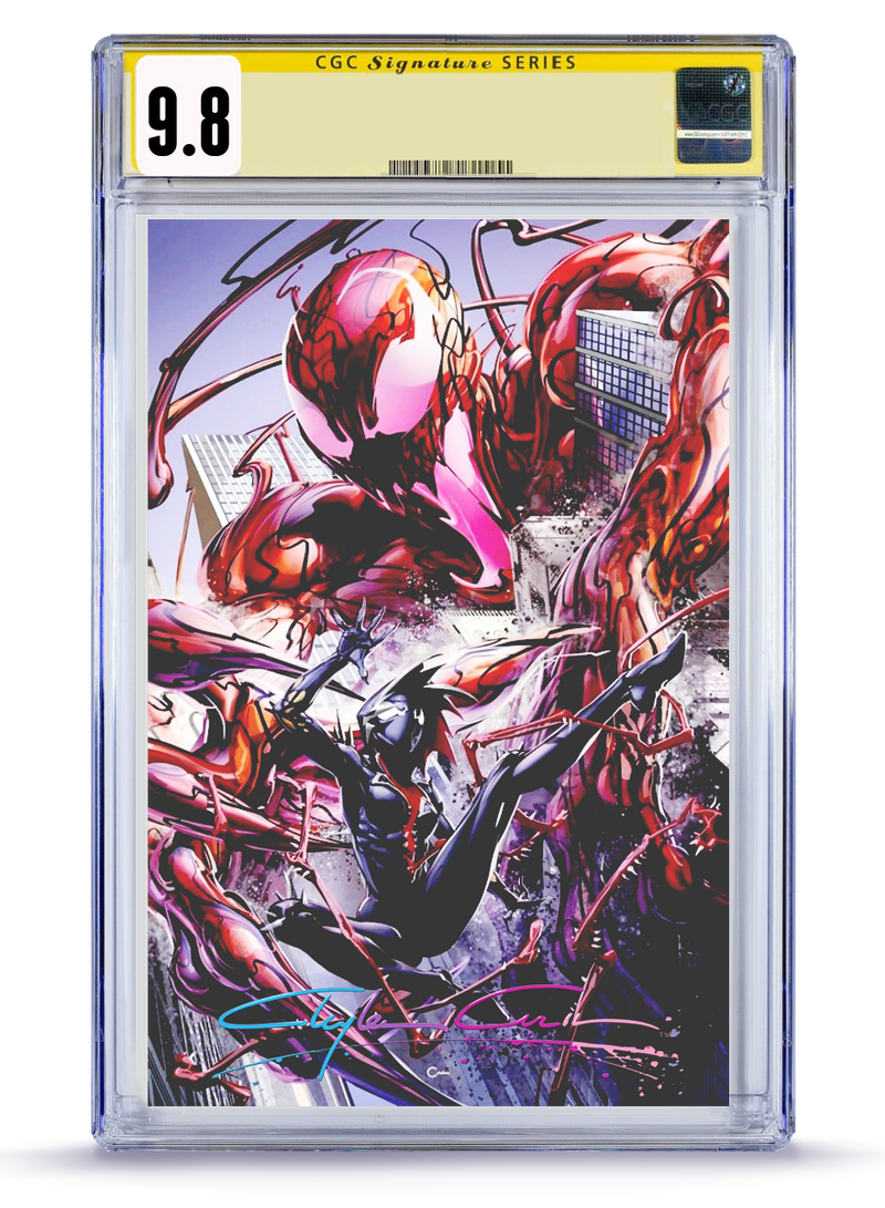 CGC Signature Series All Art Cotton Candy Murder Signed King In Black ...