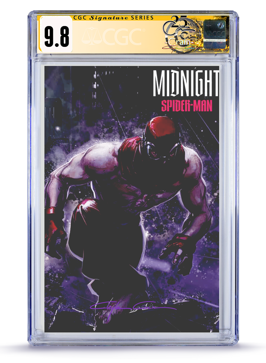 PREORDER: Midnight Spider-Man No.1 TRADE DRESS Classic Signature